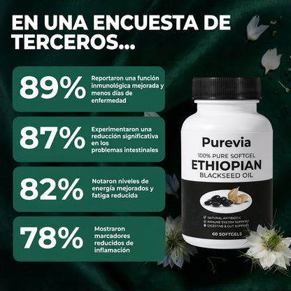 Purevia Aceite de Comino Negro Etíope