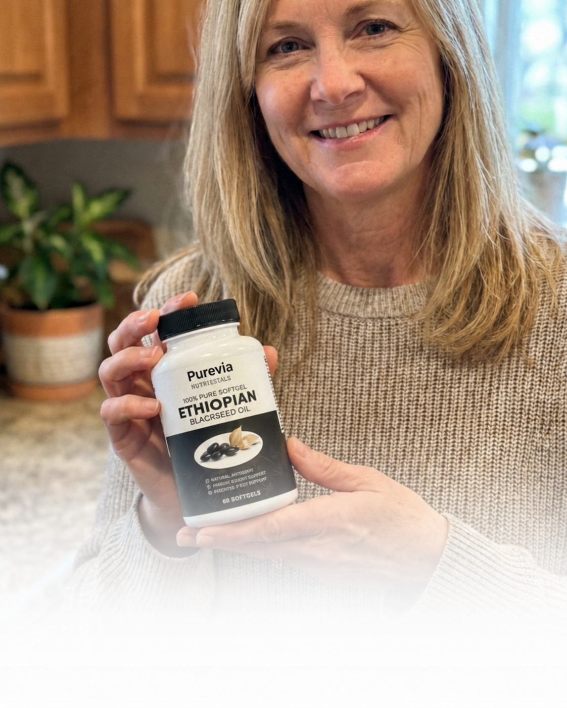 Sarah, clienta de aceite de semilla negra etíope